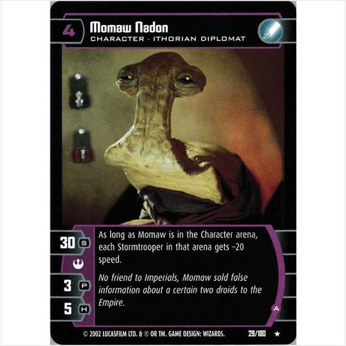 Star Wars TCG A New Hope - #29/180 - Momaw Nadon