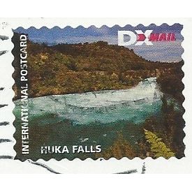 NZP (..) INTERNATIONAL POSTCARD 'DX 'HUKA FALLS' FINE USED (EBID 47-047)