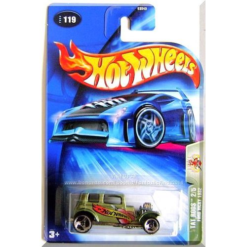 Hot Wheels - Ford Vicky 1932: Tat Rods #2/5 - Collector #119 (2004) *3 Spoke*