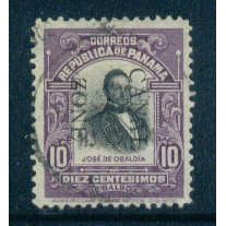 Used Canel Zone 30 10c Jose de Obaldia Very Fine NA0378