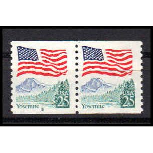 2280a 25c U.S. Flag Fine MNH CNP Left 8 PA1039