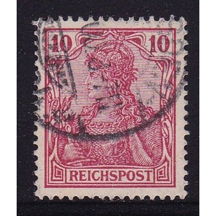 GERMANY 1899 GERMANIA REICHPOST 10pf USED SG55