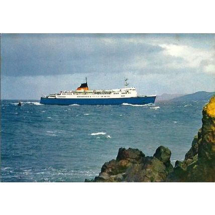 Sealink UK MV ANTRIM PRINCESS Postcard (J. Arthur Dixon 5111)