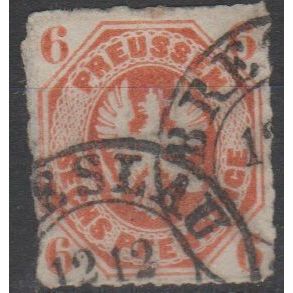 Mi: 15 MH 1861 Prussia Cat € 16