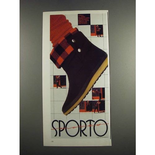 1984 Sporto Boots Ad