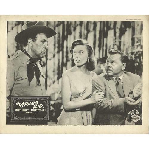 THE ATOMIC KID Mickey Rooney, Robert Strauss F-O-H Stills (6)