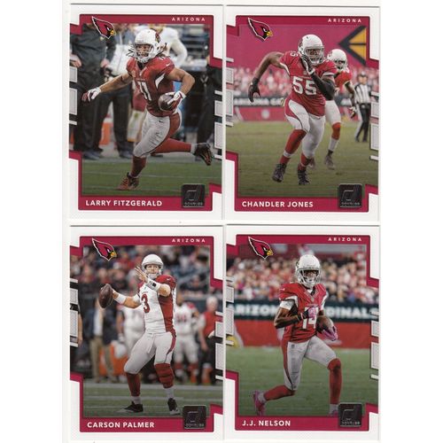 2017 Donruss Football Arizona Cardinals team set -12 NFL cards- Factory Fresh!