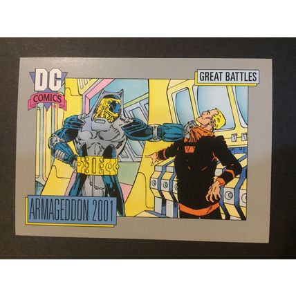 DC Cosmic Cards trading card #164-Armageddon 2001, exc. condition!