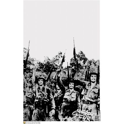 Political POSTER.Ernesto Guevara.Cuba Many Che 5.Revolution protest Art Design