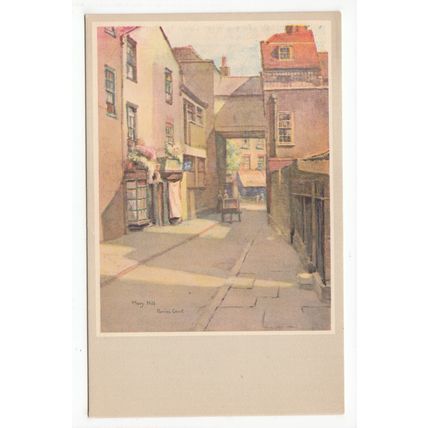 Perrin's Court Hampstead London Art Postcard Artist Mary Hill