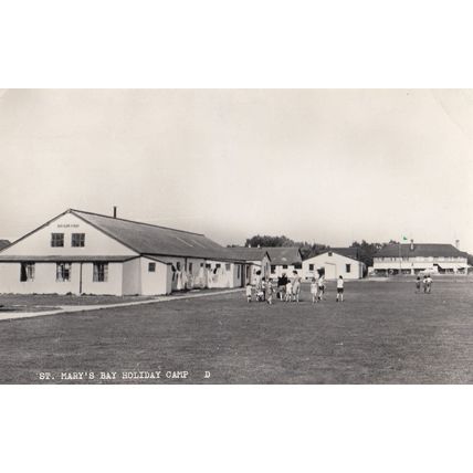 St Marys Bay Holiday Camp Chalets Kent Real Photo Postcard