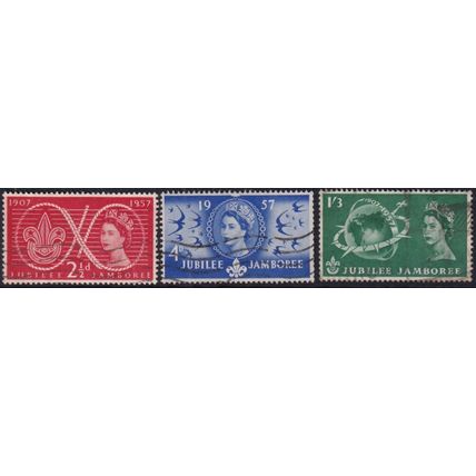 GB 1957 SG 557-9 Used (E-260)