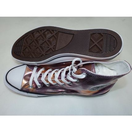 New Mens 13 Converse CTAS Hi Metallic Dusk Pink MSRP $65 157619F Womens 15