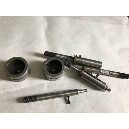 LOT 4 SET STRIPPIT OBROUND PUNCH DIE 187 X250,156 X 375,(193X256,199X324 DIE),EQ