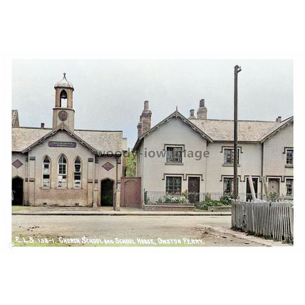 ptc1886 - Lincs. - The Church School & School House in Owston Ferry - print 6x4