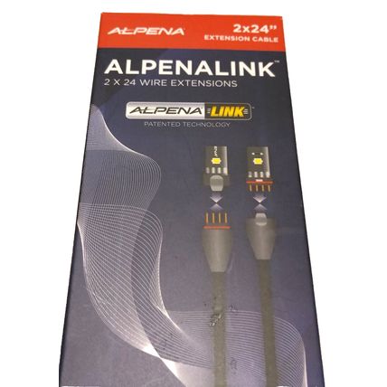 NEW Alpena AlpenaLink 2 x 24'' Wire Extensions Cables Interior Exterior Use