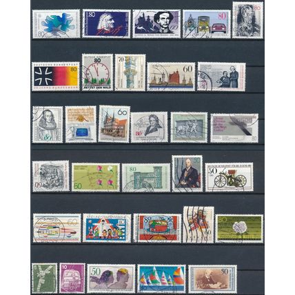 178x Stamp Mix - West Germany & Federal Republic - Used Hinged