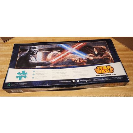 Star Wars Photomosaics Duel on the Death Star 750pc 3 Feet Wide Jigsaw Puzzle