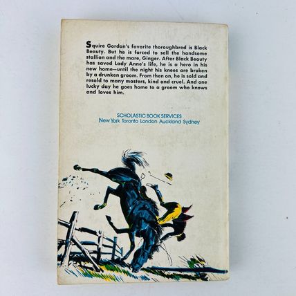 Black Beauty by Anna Sewell Paperback Vintage Classic Book