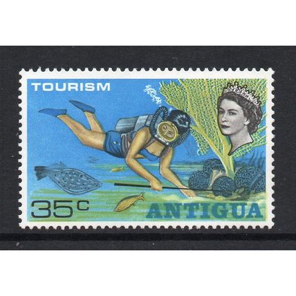 Antigua - 1968 - 35c Tourism (sg219) Mint Hinged