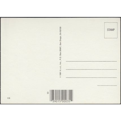 If You Give Up Smoking Drinking and Sex ..., 1981 - H & L Postcard
