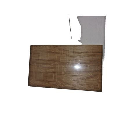 Dura-Craft Miniature Wood Furniture Bathroom Kit 1:12 Scale