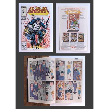 The Punisher #16 17 18 19 20 Vol 2 (5 comic run) 1988-1989 Marvel various grades