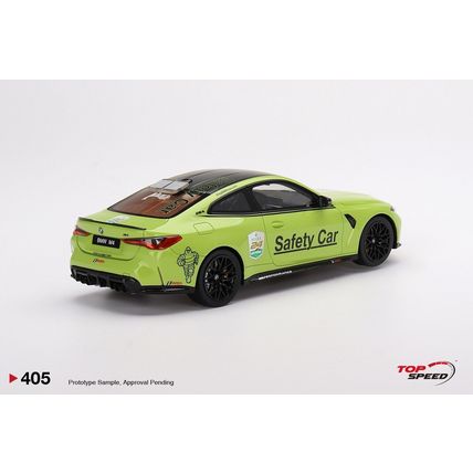 BMW M4 SAFETY CAR 2022 DAYTONA 24 HRS (RESIN) - TOPSPEED TS0405 1/18
