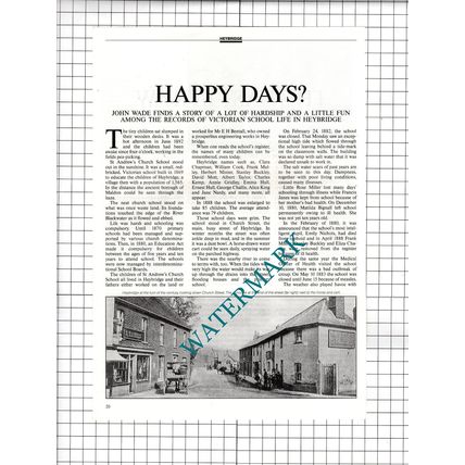 St Andrew's Church School Heybridge Essex - 1991 Article