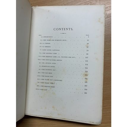 1892 ROBERT SMITH SURTEES "HAWBUCK GRANGE" FICTION ILLUSTRATED ANTIQUE BOOK (P5)
