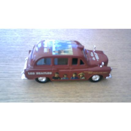 THE BEATLES COLLECTABLE: YESTERDAY Die-Cast Taxi, XL T-Shirt, Single Wall Plaque