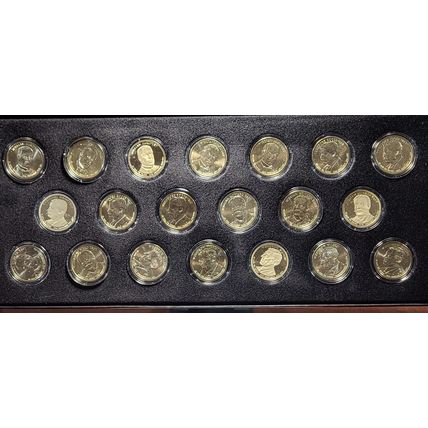 2013 Everything Presidential Dollar 20 Coin Set, Proof and Premium Strike