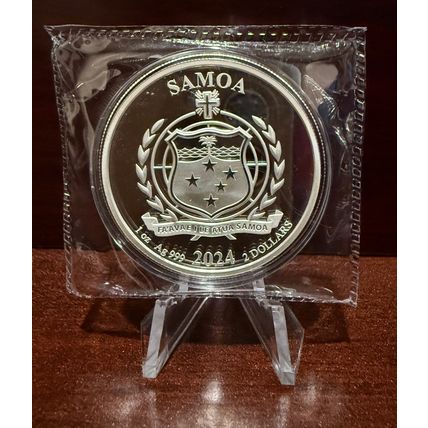 1 Oz Silver Collectible 2024 Street Fighter Colorized Coin