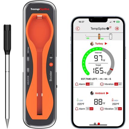 Thermopro Tempspike 500 Ft Wireless Meat Thermometer Digital, Bluetooth Meat The