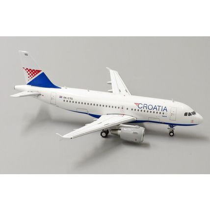 AIRBUS A319 CROATIA AIRLINES REG: 9A-CTG WITH ANTENNA - JCWINGS XX4066 1/400