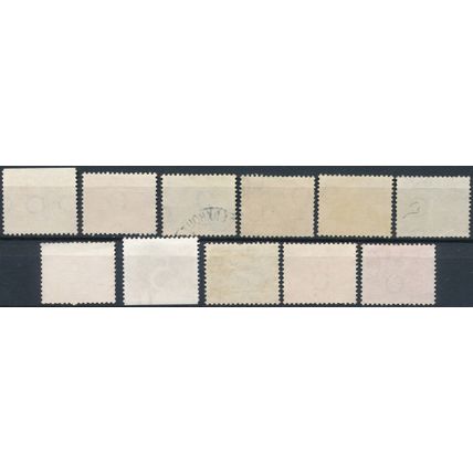 Van Krimpen: 11 Values - Netherlands 1946/57 - Used Hinged