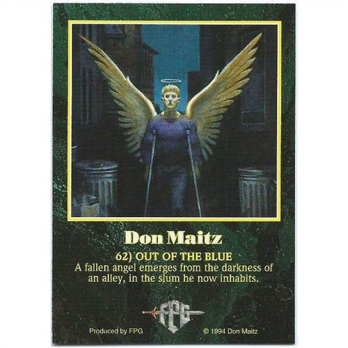 Don Maitz Series 1 Fantasy Art - #62 - Out of the Blue