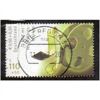 GER 2001 110pf+ 50 'FILM INDUSTRY' FINE USED (EBID11257)