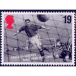 Great Britain 1996 Football 19p Dixie Dean Unmounted Mint NHM SG 1925 stamp