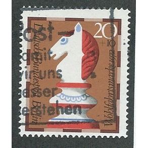 BERLIN -1972 20pf + 10 'HUMANITARIAN FUNDS' FINE USED (EBID44-790)