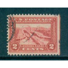 Used 398 2c Panama Canal Fine C3174