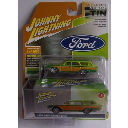 JOHNNY LIGHTNING 1960 COUNTRY SQUIRE ' Storage Tin ' ( 2021)