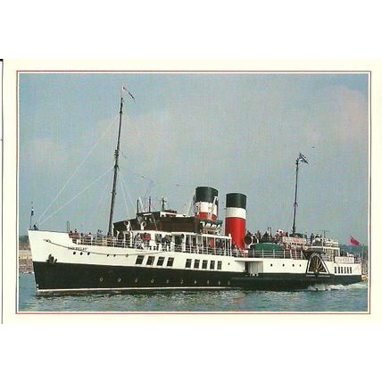 Waverley Excursions PS WAVERLEY Postcard (J. Arthur Dixon PHA 27481)