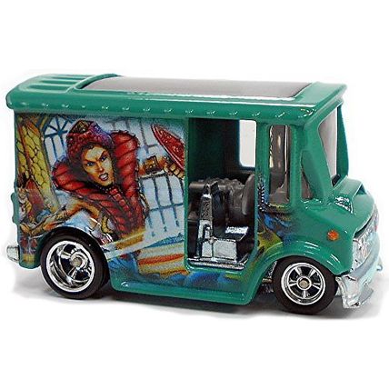 Hot Wheels - Bread Box: Masters Of The Universe - Teela (2021) *Loose / Green*