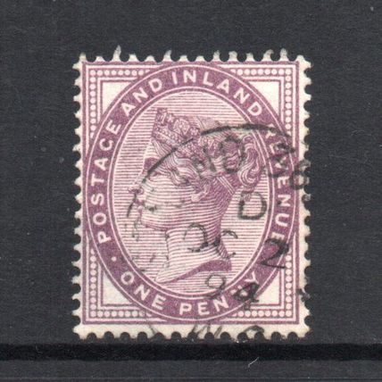 Victoria- 1881 - 1d Lilac (16 Dots) (sg172) Used
