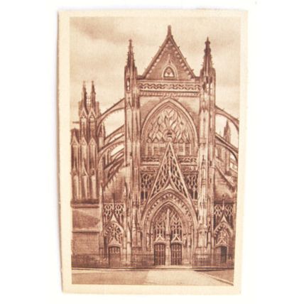 1945 postcard Vendome Church