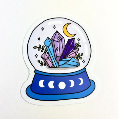 Magic Crystal Ball | Vinyl Stickers[ ]