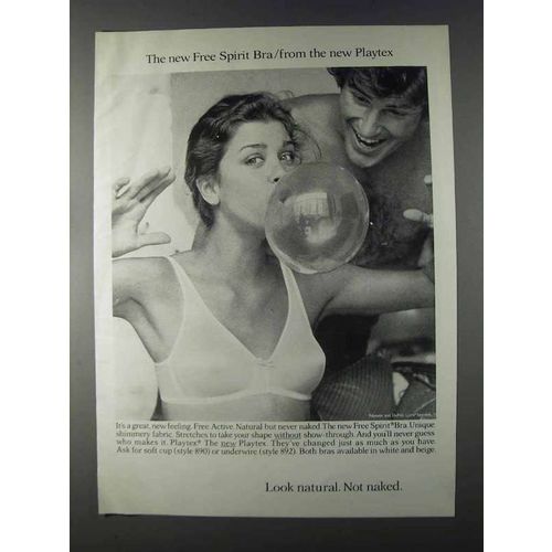1980 Playtex Free Spirit Bra Ad