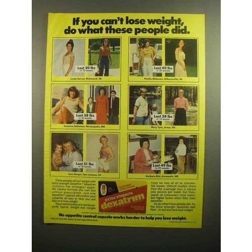 1984 Dexatrim Weight Loss Ad - What These People Did