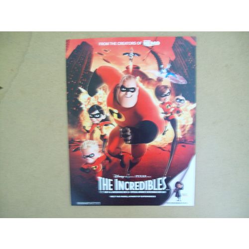 THE INCREDIBLES Mini Poster